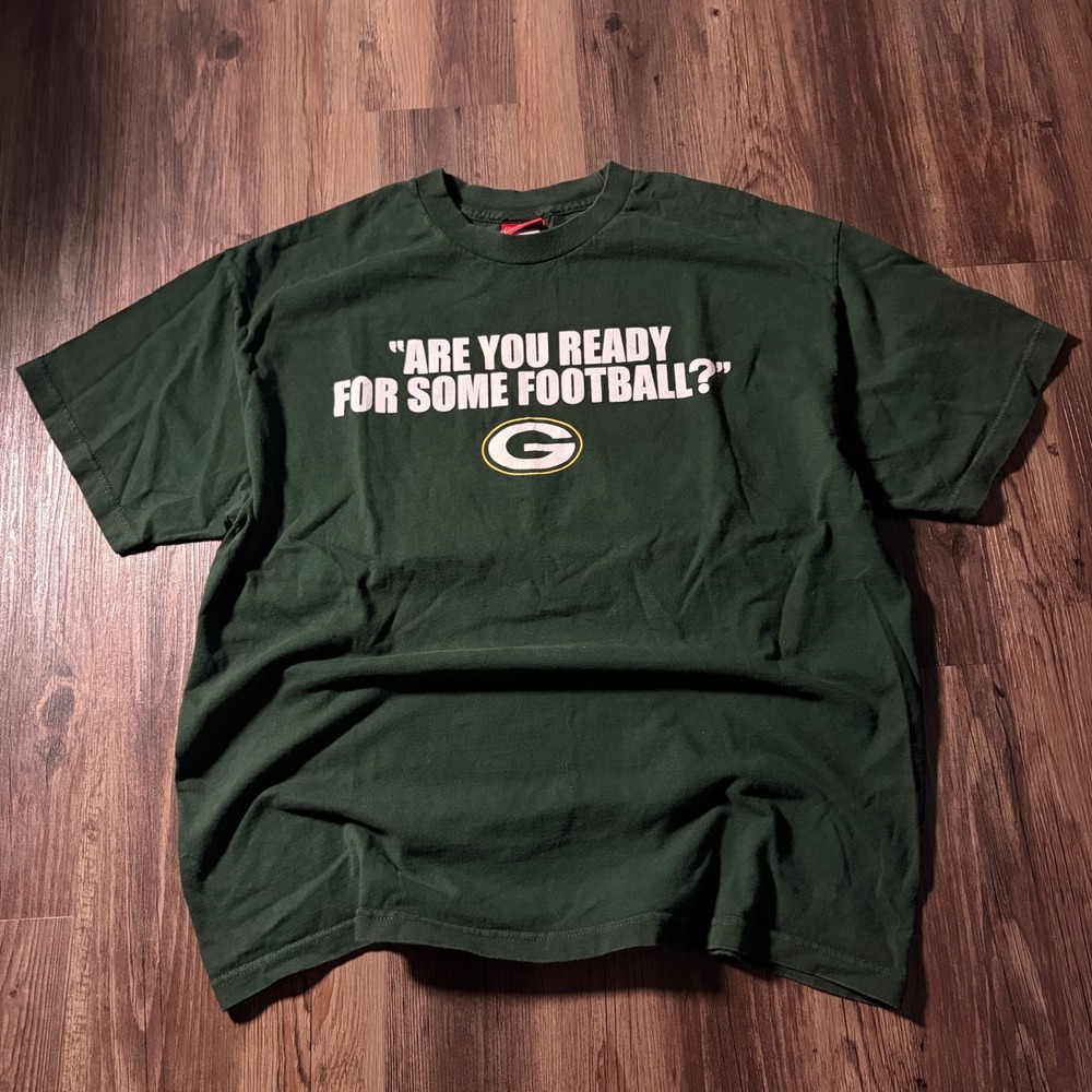 Green Bay Packers Mens XLarge‎ ESPN Monday Night Football T Shirt